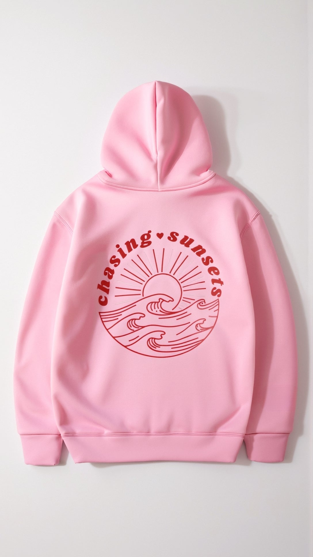 Ladies Embroidered Hoodie | Oversized Back Design