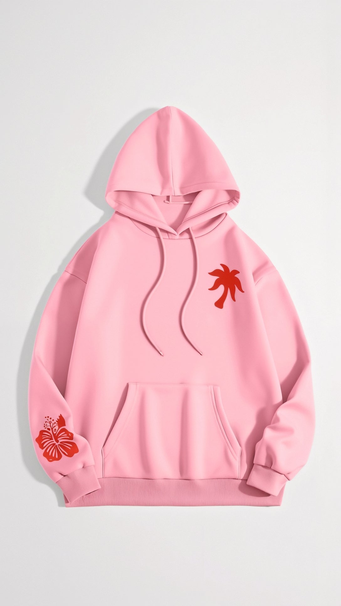Ladies Embroidered Hoodie | Oversized Back Design