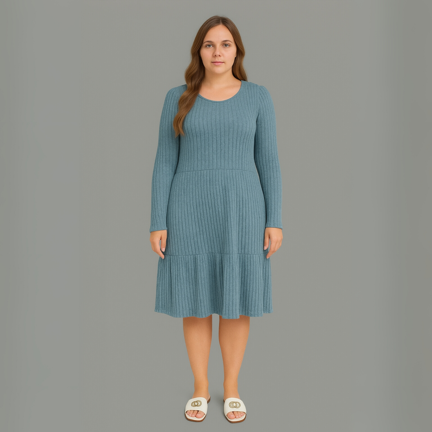 Women Oversized Maxi Dress | Graphic Print