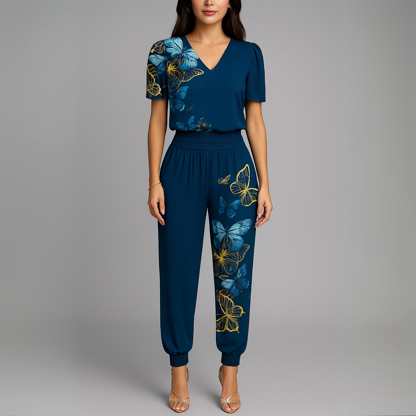 Women Two Piece Shirt Set | Relaxed Fit