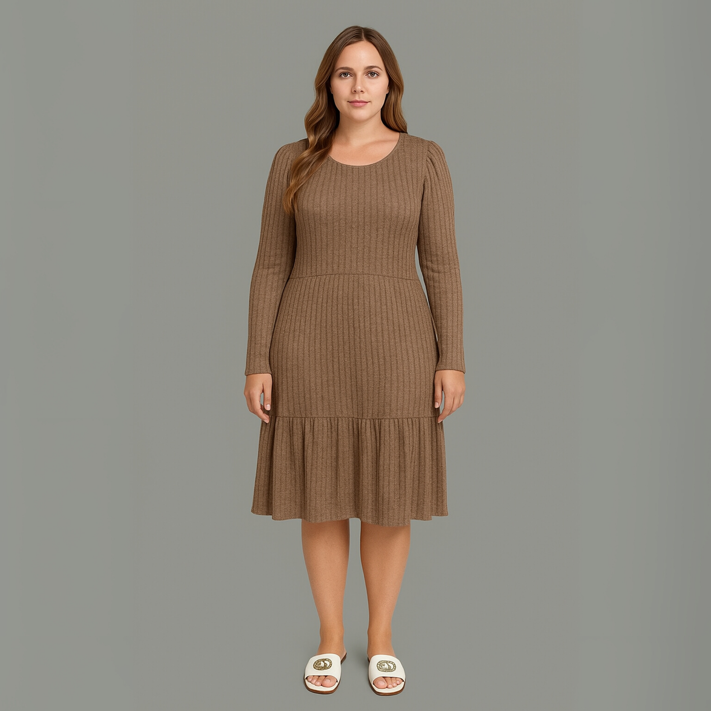 Women Oversized Maxi Dress | Graphic Print