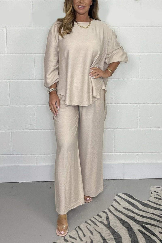Ladies Trouser Suit | Wide Leg Trousers
