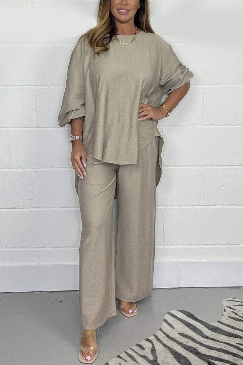 Ladies Trouser Suit | Wide Leg Trousers