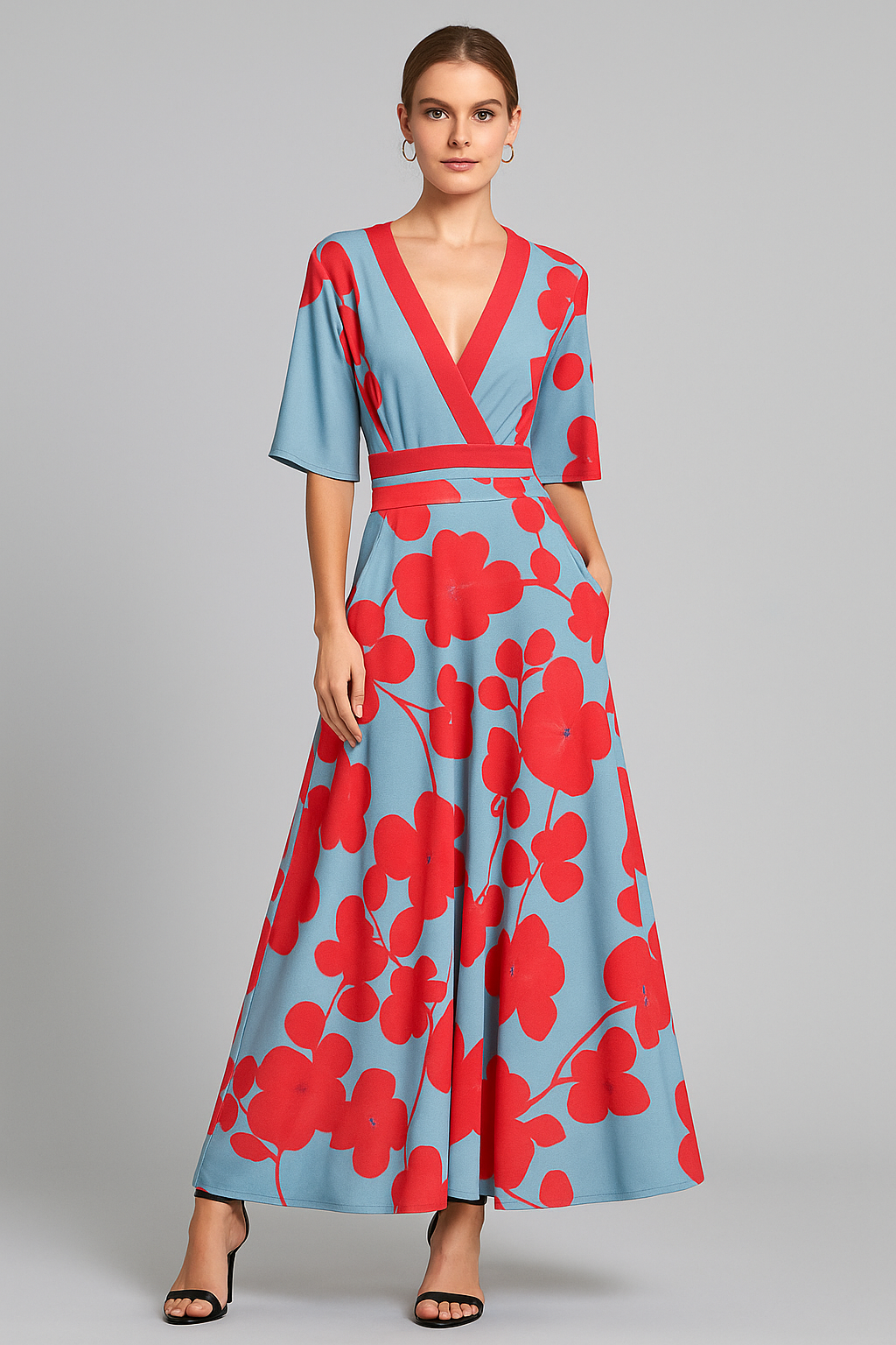 Women Contoured Dress | Knee Length