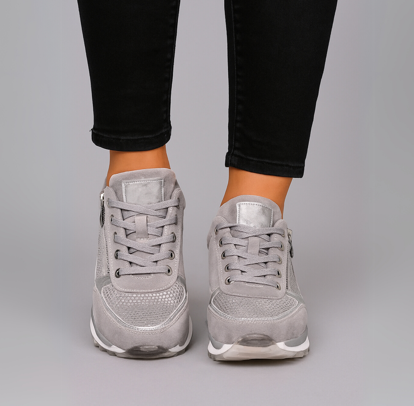 Women Platform Wedge Sneakers | Casual Comfort
