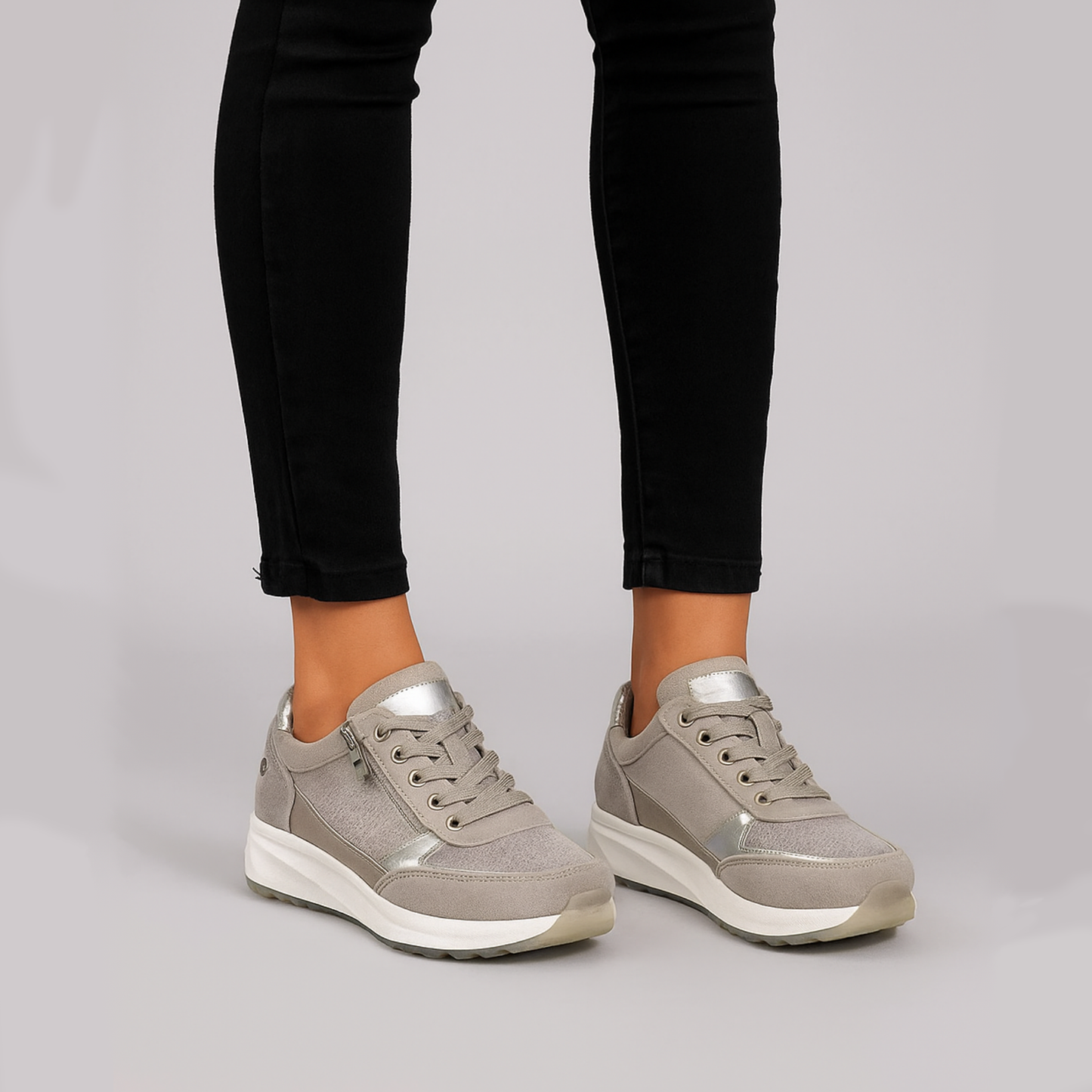 Women Platform Wedge Sneakers | Casual Comfort